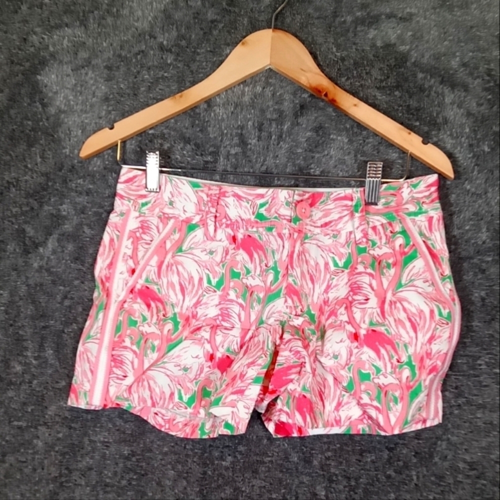 Lilly pulitzer the Callahan short vacation resort beach floral size 0 women